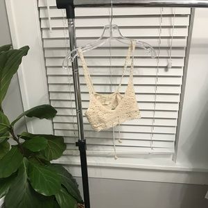 Crochet Bralet or bikini top